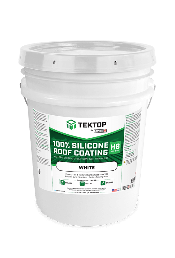 100% SILICONE ROOF COATING – HB